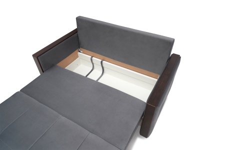 Диван еврокнижка Инсайд темно-серый