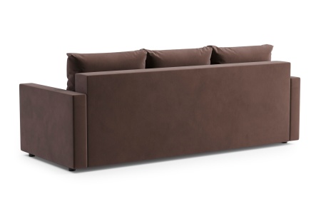 Диван еврокнижка Оталия коричневый