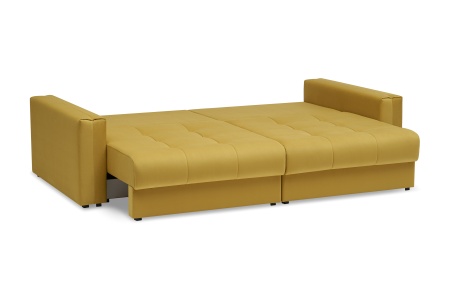 Диван тик-так Монарх горчичный