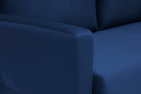 Диван шагающая еврокнижка Вита темно-синий