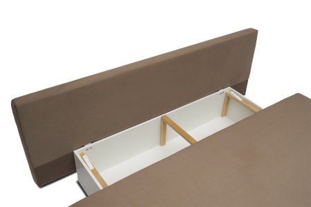 Диван еврокнижка Нео коричневый