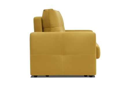 Диван шагающая еврокнижка Вита горчичный