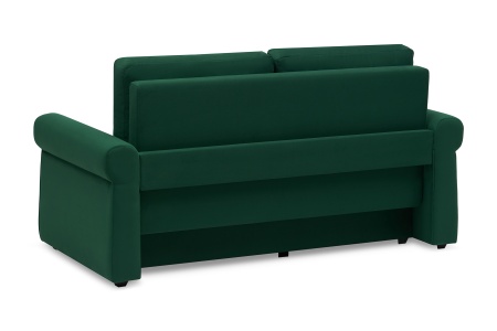 Диван еврокнижка Лира изумрудный