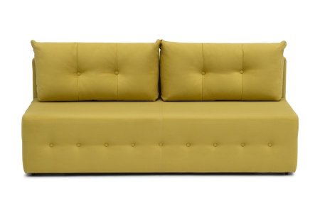 Диван еврокнижка Сити горчичный
