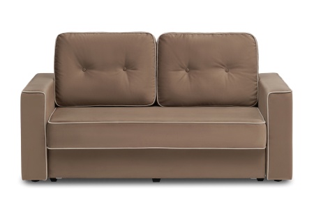 Диван еврокнижка Берген коричневый