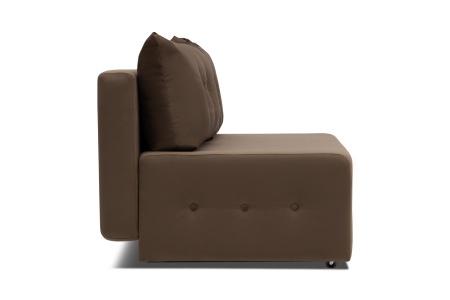 Диван еврокнижка Сити коричневый