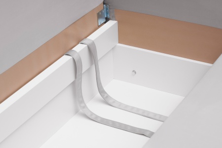 Диван еврокнижка Лира серый