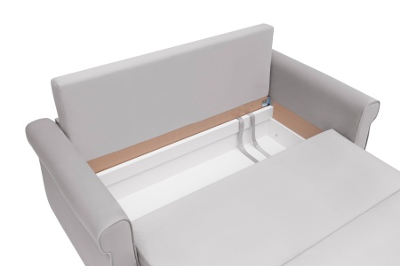 Диван еврокнижка Лира серый