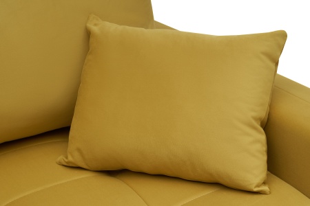 Диван тик-так Монарх горчичный