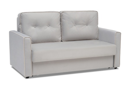 Диван еврокнижка Леон серый