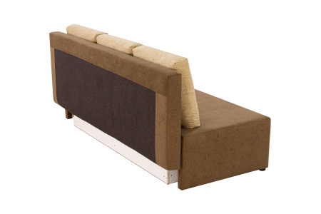 Диван еврокнижка Нексус коричнево-бежевый