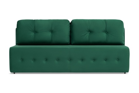 Диван еврокнижка Сити изумрудный