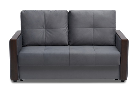 Диван еврокнижка Инсайд темно-серый