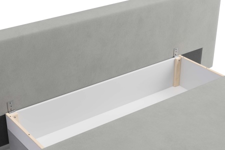 Диван еврокнижка Хольми светло-серый