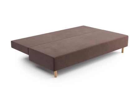 Диван еврокнижка Хольми коричневый
