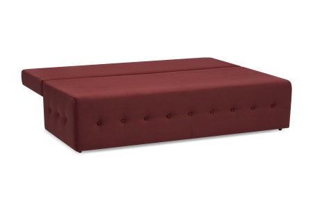 Диван еврокнижка Сити бордовый