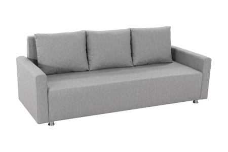 Диван еврокнижка Олимп серый