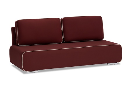 Диван еврокнижка Нео бордовый