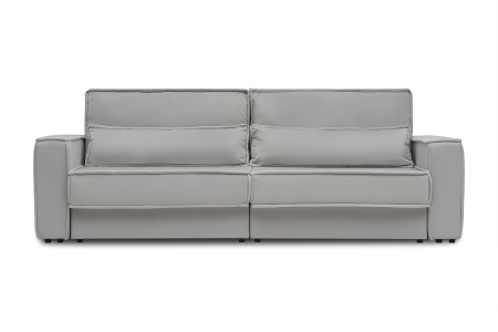 Диван тик-так Сохо 3-х местный серый