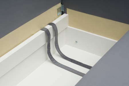 Диван шагающая еврокнижка Вита темно-серый