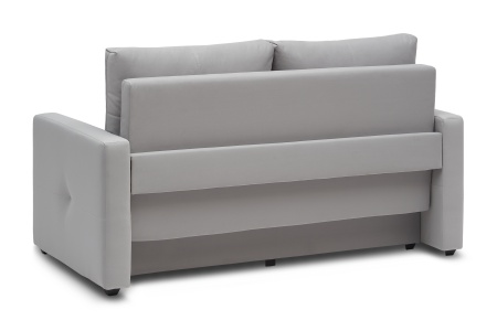Диван шагающая еврокнижка Вита серый