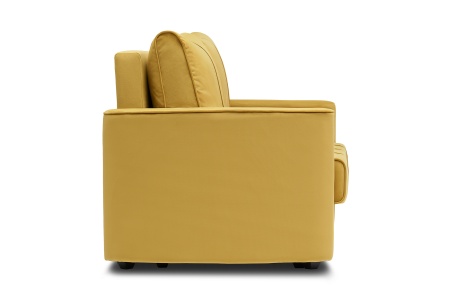 Диван еврокнижка Колибри горчичный