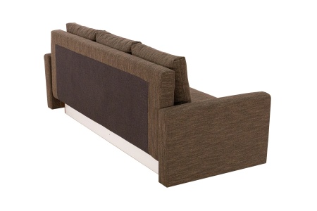 Диван еврокнижка Олимп коричневый