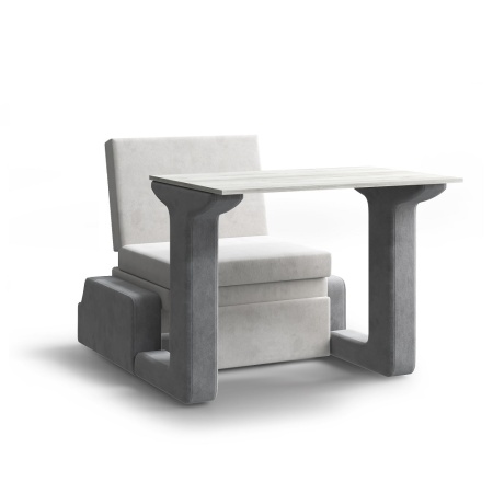 Диван 3в1 Смарт 1, серый