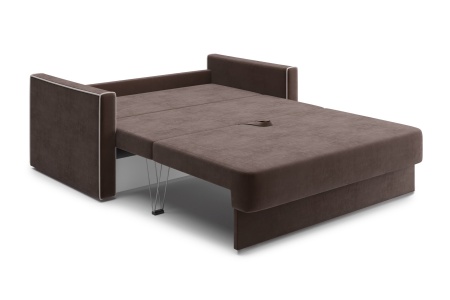 Диван еврокнижка Леон коричневый
