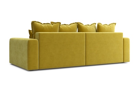Диван тик-так Омега горчичный