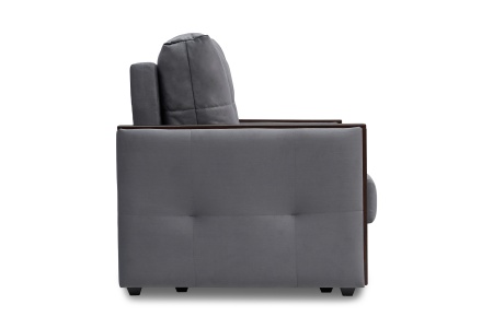 Диван еврокнижка Инсайд темно-серый