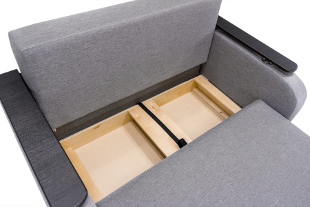 Диван аккордеон Лайт серый