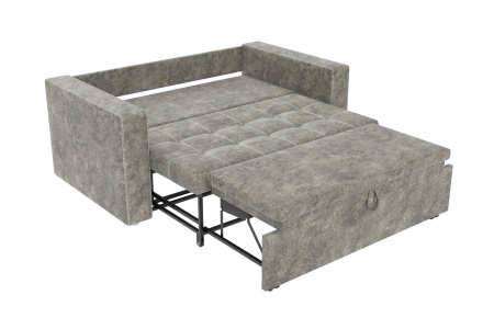 Диван еврокнижка Смарт серый