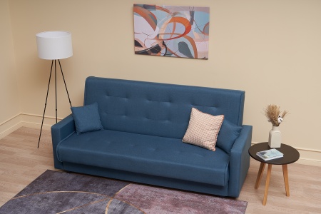 Диван книжка Соната синий