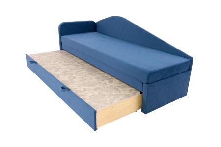 Диван еврософа Верди левый синий