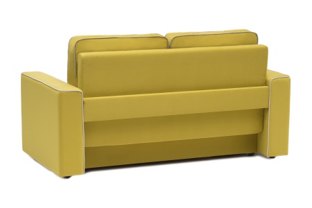 Диван еврокнижка Берген горчичный