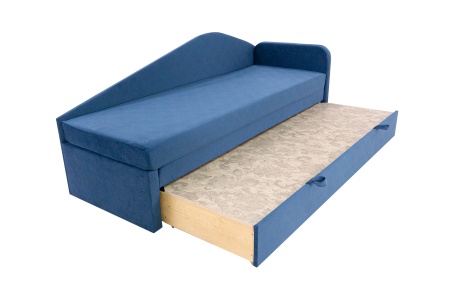 Диван еврософа Верди правый синий