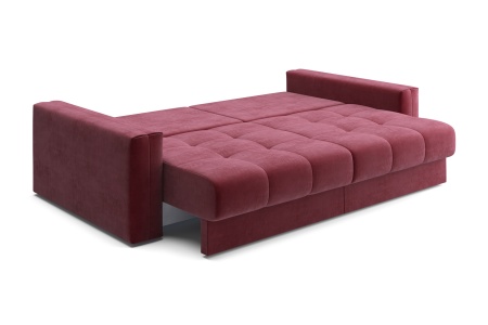 Диван тик-так Монарх бордовый