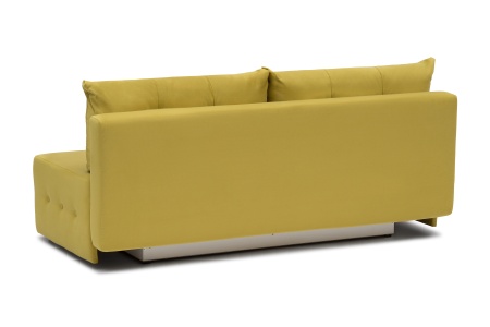 Диван еврокнижка Сити горчичный