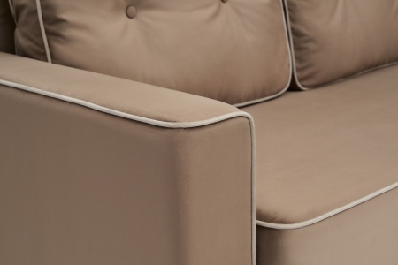 Диван еврокнижка Берген коричневый