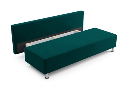 Диван еврокнижка Канна зеленый