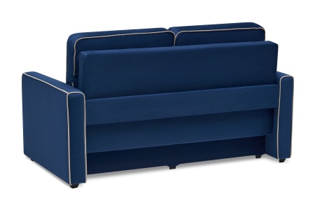 Диван еврокнижка Леон темно-синий