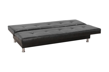 Диван клик-кляк Бомонд черный