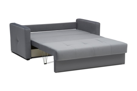 Диван шагающая еврокнижка Вита темно-серый