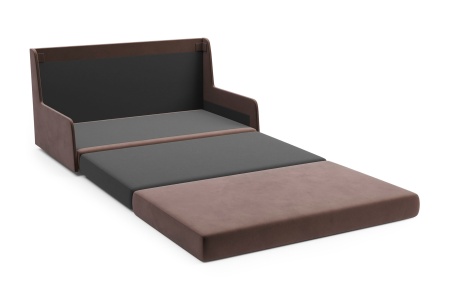 Диван откидной Немо коричневый