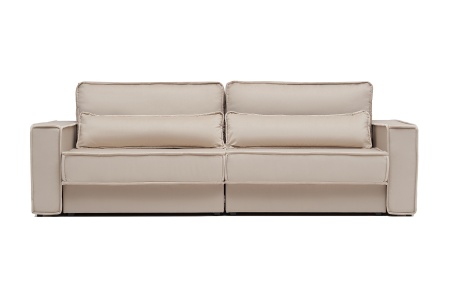 Диван тик-так Сохо 3-х местный бежевый
