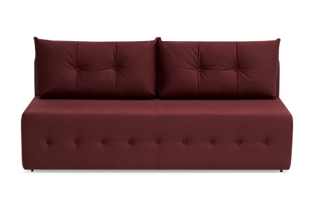 Диван еврокнижка Сити бордовый