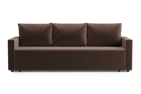 Диван еврокнижка Оталия коричневый