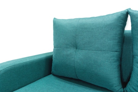 Диван Бруно рогожка зеленая