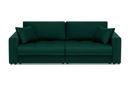 Диван тик-так Монарх изумрудный